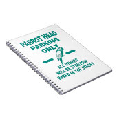 Alleen parkeren notitieboek (Rechterzijde)