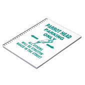 Alleen parkeren notitieboek (Linkerzijde)