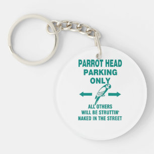 Alleen parkeren sleutelhanger