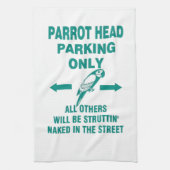Alleen parkeren theedoek (Verticaal)