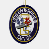 Alleen patches - USS Enterprise Keramisch Ornament (Rechts)