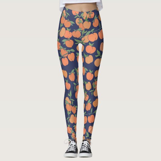 Alleen Peachy Peaches Georgia Leggings (Voorkant)