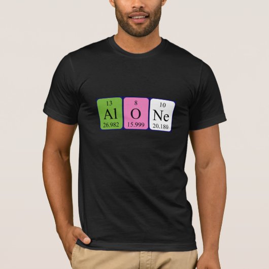 Alleen periodiek shirt van het woord (Voorkant)