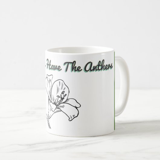 Alleen Planten hebben de Mok van de Anthers (Voorkant rechts)