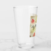 Alleen positieve gedachten glas (Rechts)