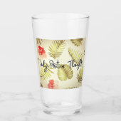 Alleen positieve gedachten glas (Voorkant)