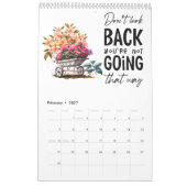 Alleen positieve gedachten kalender (Feb 2027)