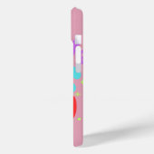 Alleen Positieve Vibes Abstracte Typografische Roz Case-Mate iPhone Case (Achterkant / Links)