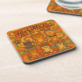 Alleen positieve vibes bier onderzetter (Linkerzijde)