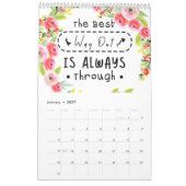 Alleen positieve vibes kalender (Jan 2027)