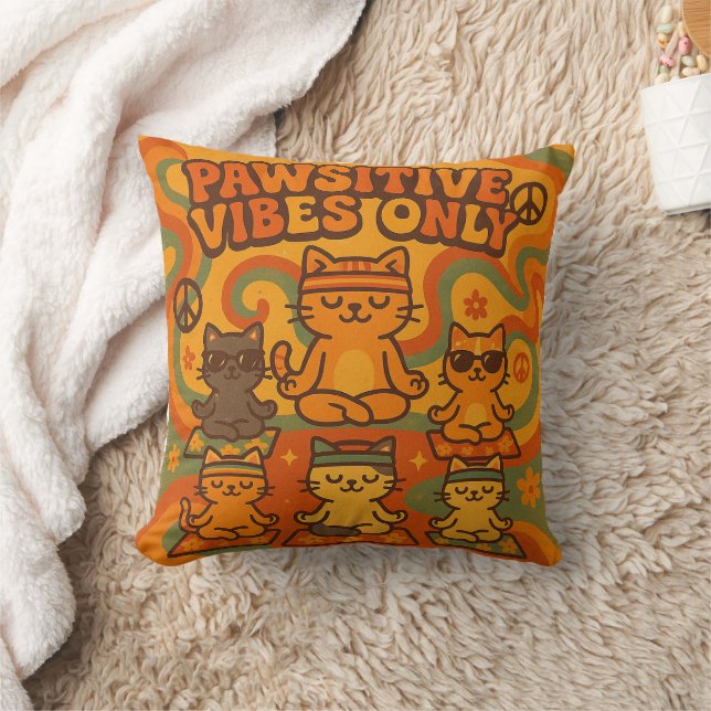 Alleen Positieve Vibes Kussen (Deken)