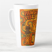 Alleen Positieve Vibes Latte Mok (Linkerhoek)