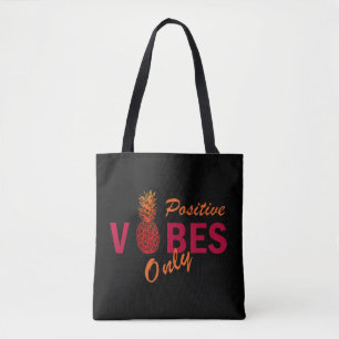 alleen positieve vibes tote bag