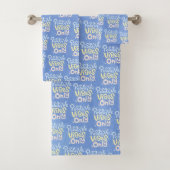 Alleen positieve vibraties bad handdoek (Insitu)