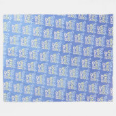 Alleen positieve vibraties fleece deken (Voorkant (Horizontaal))