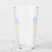 Alleen positieve vibraties glas (Links)