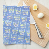Alleen positieve vibraties theedoek (Quarter Fold)