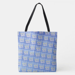 Alleen positieve vibraties tote bag