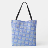 Alleen positieve vibraties tote bag (Achterkant)