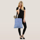Alleen positieve vibraties tote bag (Op model)