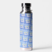 Alleen positieve vibraties waterfles (Links)
