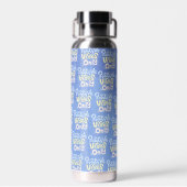 Alleen positieve vibraties waterfles (Achterkant)