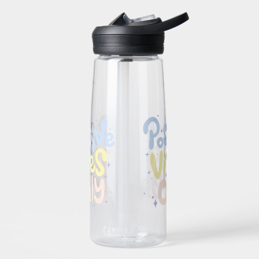 Alleen positieve vibraties waterfles (Links)