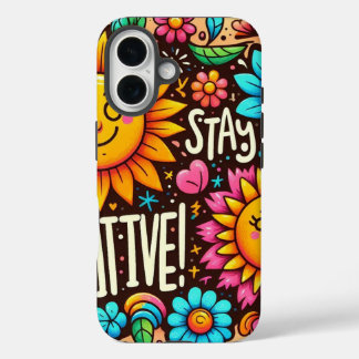 Alleen positieve virussen iPhone 16 hoesje