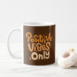 Alleen positieve virussen koffiemok