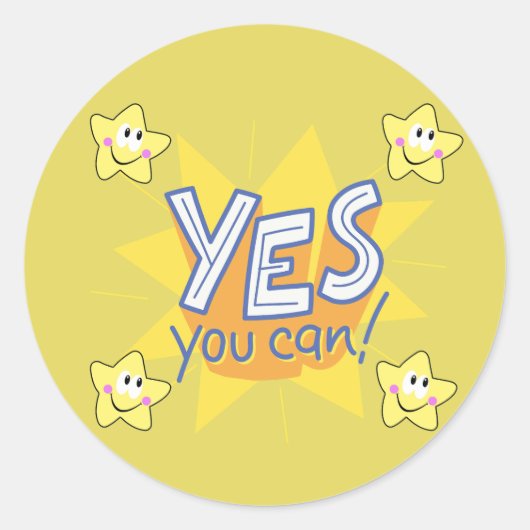 Alleen positieve virussen ronde sticker (Voorkant)