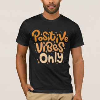 Alleen positieve virussen t-shirt