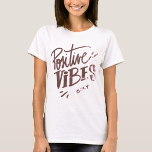 Alleen positieve virussen t-shirt