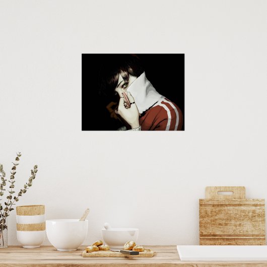 Alleen Poster voor ogen (Keuken)