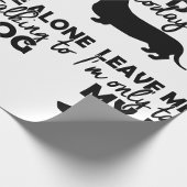 Alleen praten met mijn hond-wrappingpapier cadeaupapier