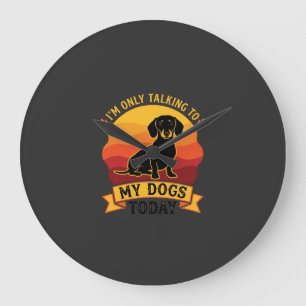 Alleen pratende honden vandaag Hond Zon Grote Klok