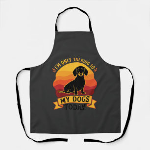 Alleen pratende honden vandaag Hond Zon Schort