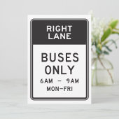 Alleen rechterlinkerbus kaart