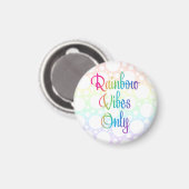 Alleen regenboogvibes magneet (Voorkant / Achterkant)