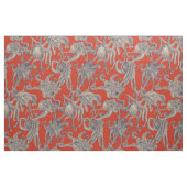 alleen retro octopussen stof (Fat Quarter)