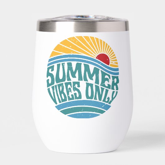 Alleen retro zomervibes (Voorkant)