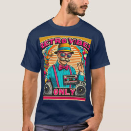 Alleen retrovibes t-shirt