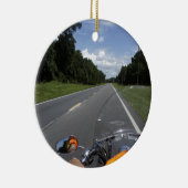 Alleen Ride Keramisch Ornament (Rechts)