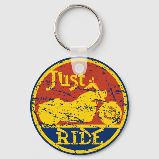 Alleen Ride Sleutelhanger (Voorkant)