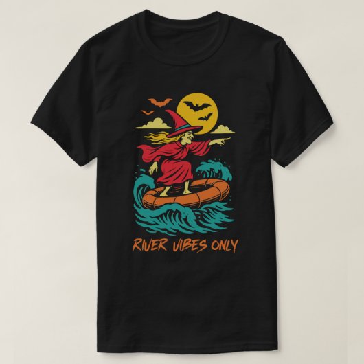 Alleen Rivier Vibe T-shirt (Design voorkant)