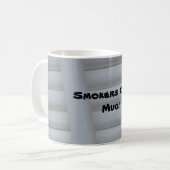 Alleen rokers! Mok (Voorkant links)