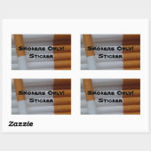 Alleen rokers! Sticker (Vel)