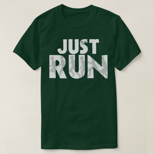 Alleen RunTShirt T-shirt (Design voorkant)