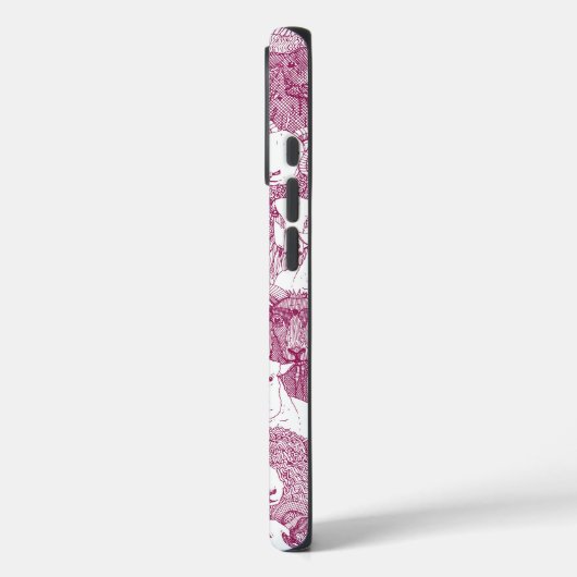 alleen schaap kers wit Case-Mate iPhone case (Achterkant / Links)