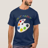 Alleen schilderen t-shirt (Voorkant)