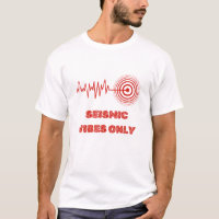 Alleen seismische vibes - Earthquake Chart Grafisc